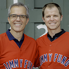 Brock and Caron, Co-Chairs of the Jimmy Fund