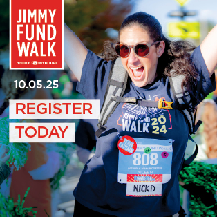 Jimmy Fund Walk participant - Register Today